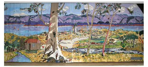 Adaminaby Hall Stage Curtain